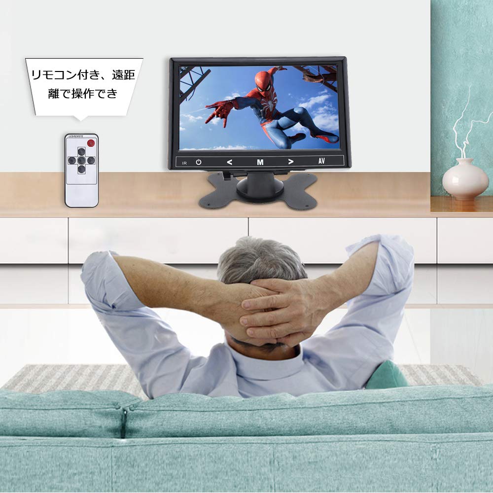Amazon.co.jp: 7インチ 小型モニター 1024*600 HD HDMI VGA AVポート
