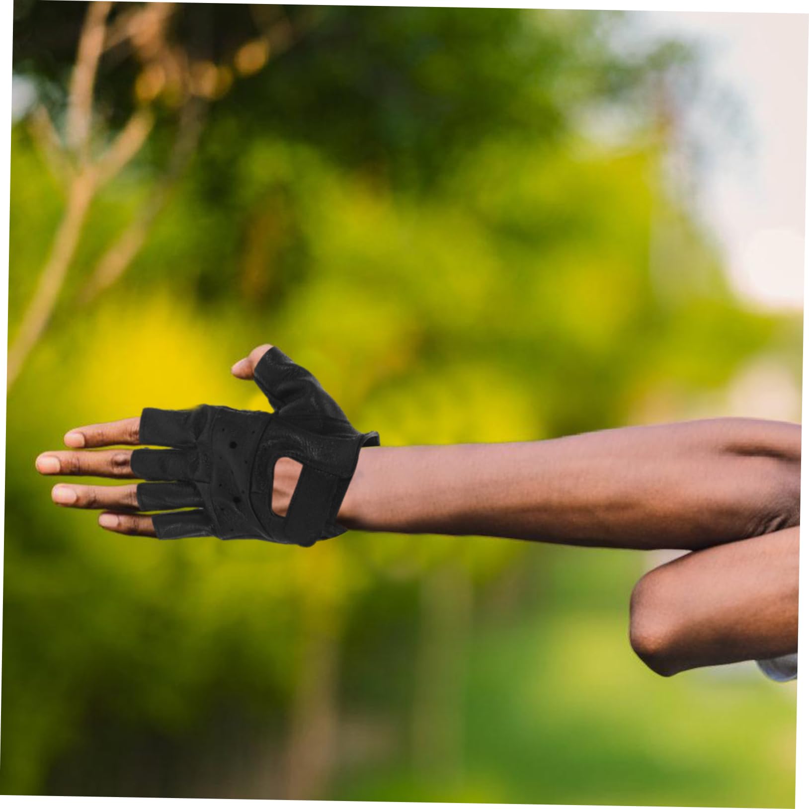 Toddmomy 3 Pares Guantes de Gimnasio para Hombres Guantes de Entrenamiento de Dedo Transpirables y Cómodos para Fitness para Levantamiento Actividades