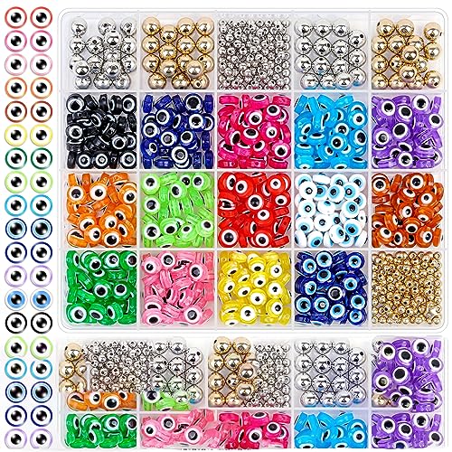 Image of Jollidecor 710PCS Evil Eye Beads
