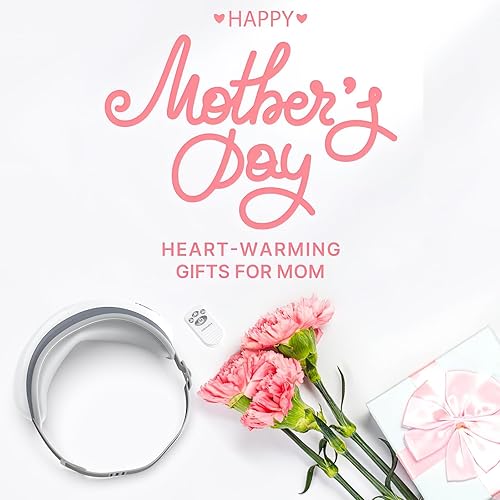 Miniatura 6 de Asnaghi Masajeador de ojos con calefacción, regalo para el día de la madre, regalo de cumpleaños, máscara de ojos con Bluetooth para migraña, relaja