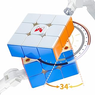 LiangCuber Tornado V3 M Flagship Speed Cube QY Toys X Man Tornado V3 Magnetic 3x3 Cube (Tornado V3 M Magnetic Core Flagship)