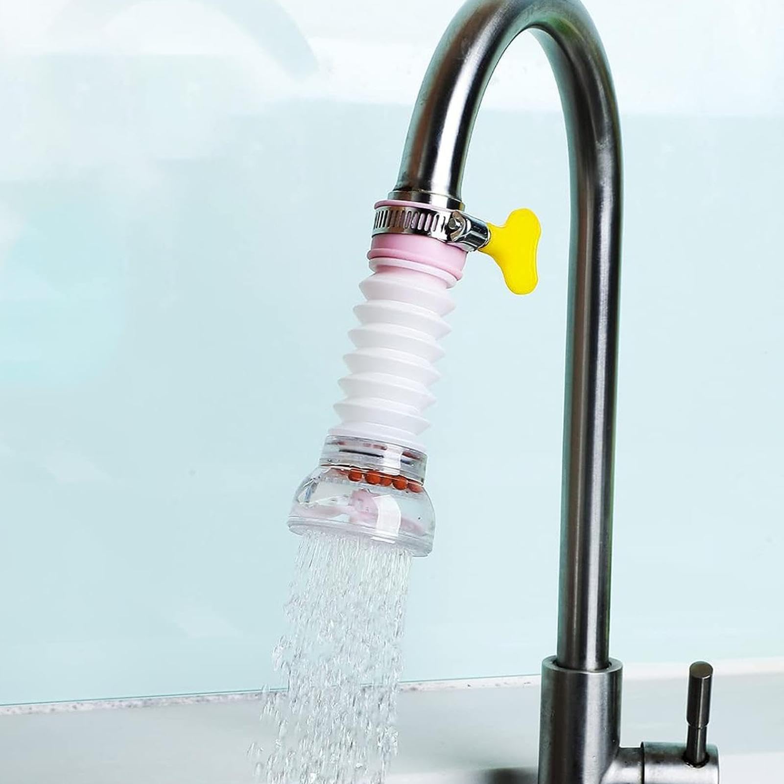 Cabezal De Pulverización De Grifo De Cocina - Adaptador De Aireador De Grifo Giratorio De 360 Grados Para Baño | Filtro De Grifo Versátil Y Eficiente, Accesorios De Cocina