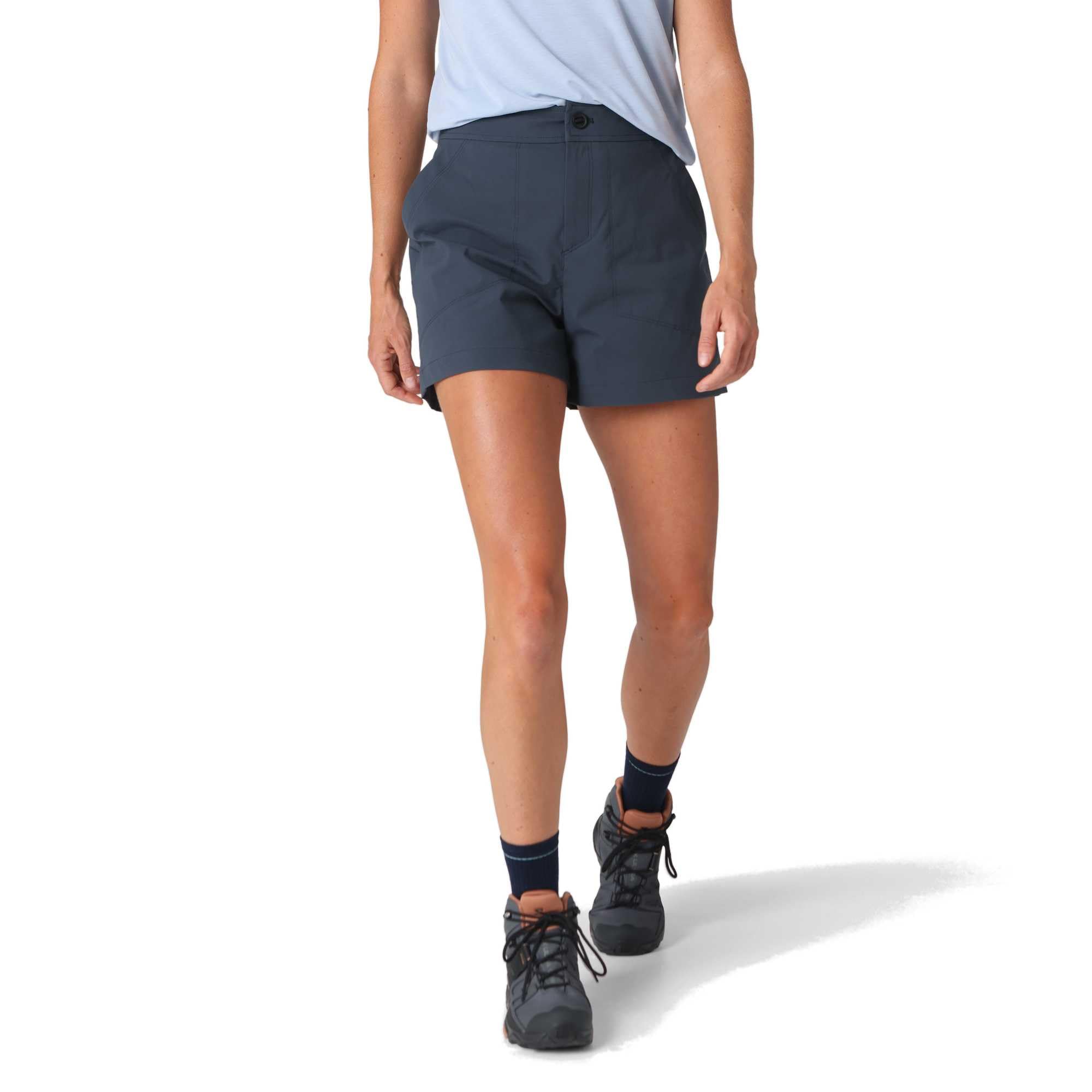 Outdoor Research Timberline Short da donna | Traspirante, elastico UPF 50+, pantaloncini sportivi da escursionismo, ad asciugatura rapida, tasca con zip