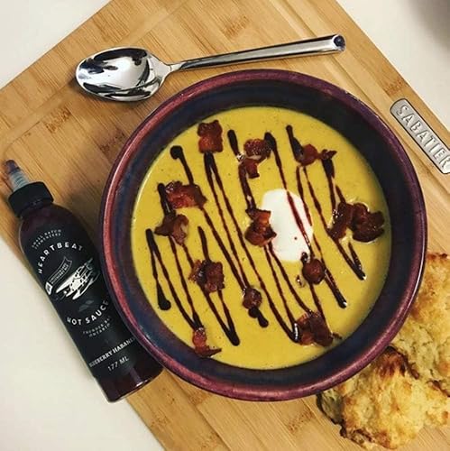 Miniatura 7 de Heartbeat - Salsa picante de arándanos, habanero de arándanos, 6 onzas, paquete de 2 unidades, lote pequeño y hecho a mano con arándanos reales,