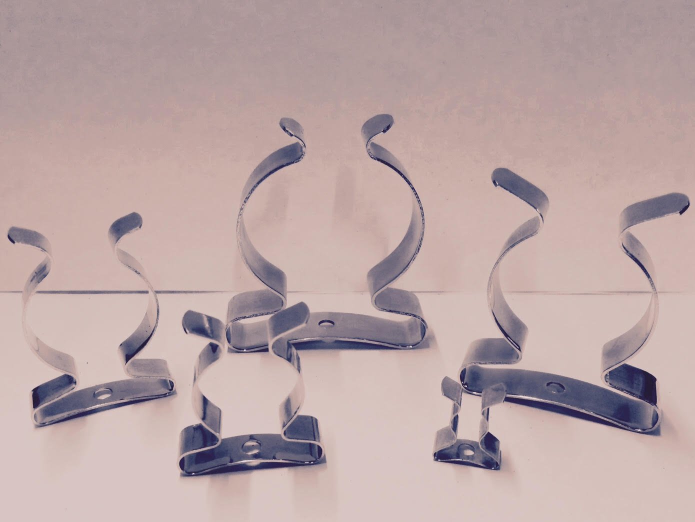 Terry Tool Clip to Grip 9mm (3/8") UK Made (Pack of 10) CoatedClipCo (Galvanised)