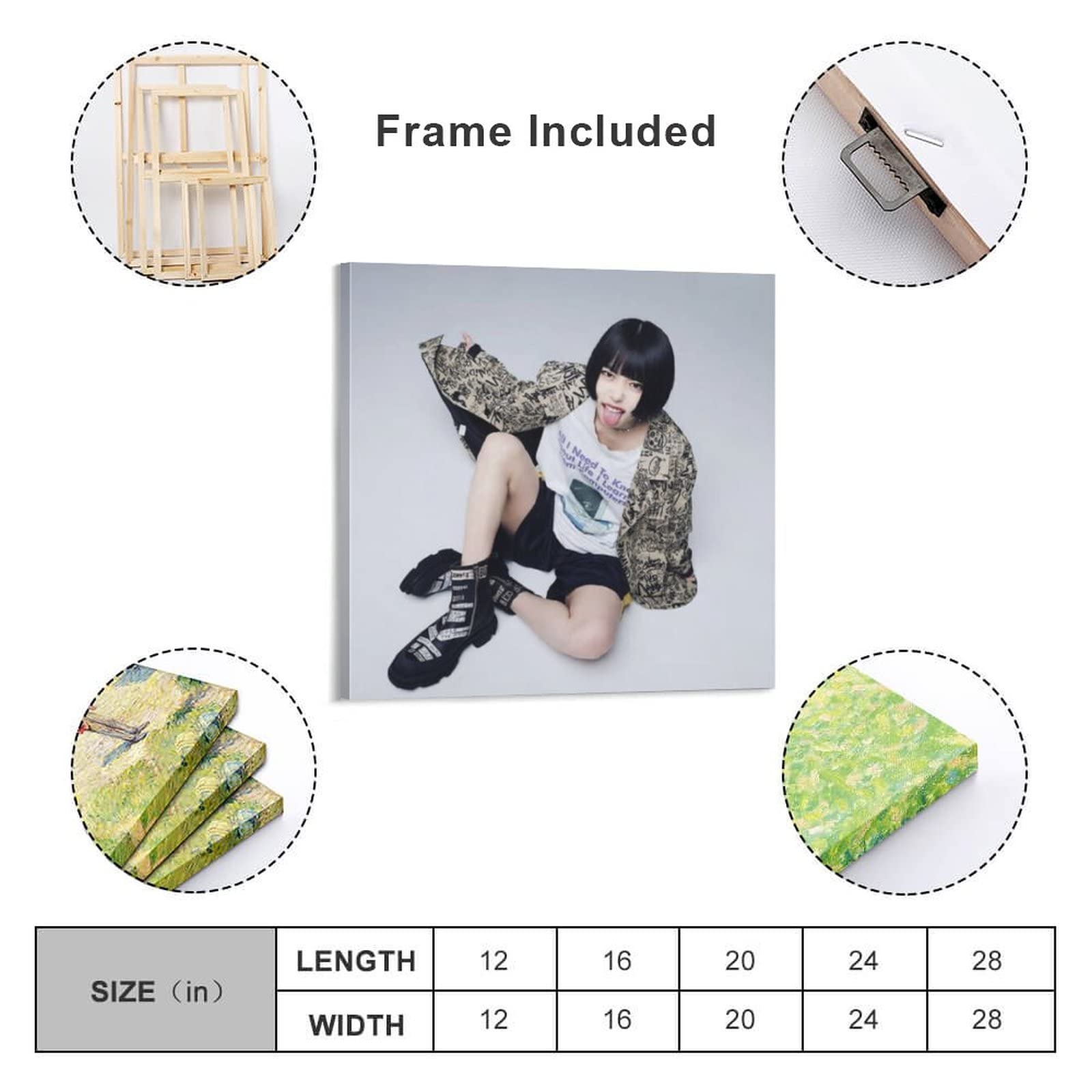 Amazon.co.jp: あのちゃん水着セクシー写真壁飾りポスター キャンバス