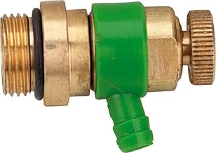 Entleerungsventil mit O-Ring, 1/4" messing, für Ventile bis 2"