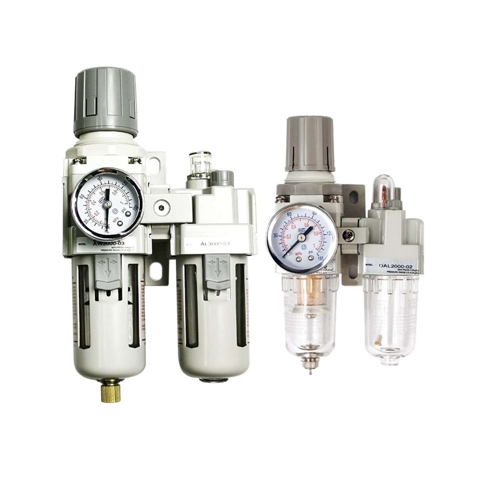 Hhb18i Ac2010-02 Sm20pm20 Ac2010-02 Ac3010-03 Ac4010-04 Pneumatic Pressure Regulator Oil Water Separator Manual Drainage Compressor Air Filter Moisture(,Fiber Filter)