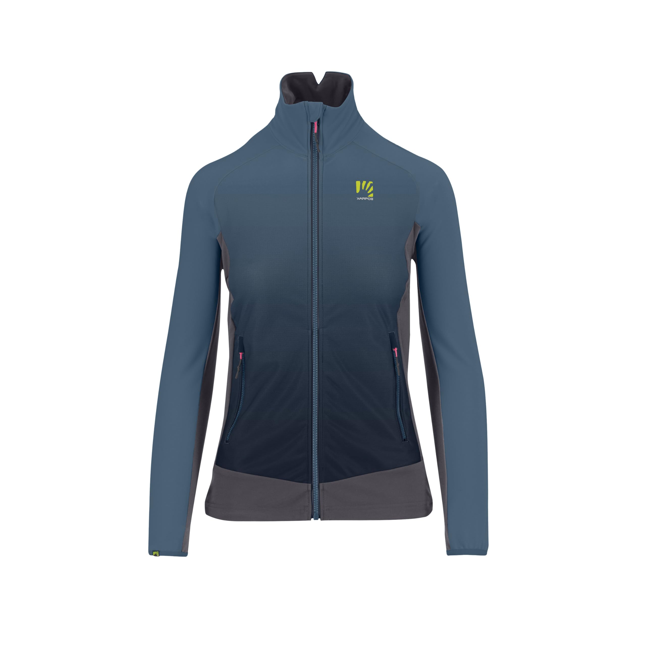 KARPOS 2501162-035 CRODERES W FLEECE Sweatshirt Women's VULCAN/BERING SEA Size L