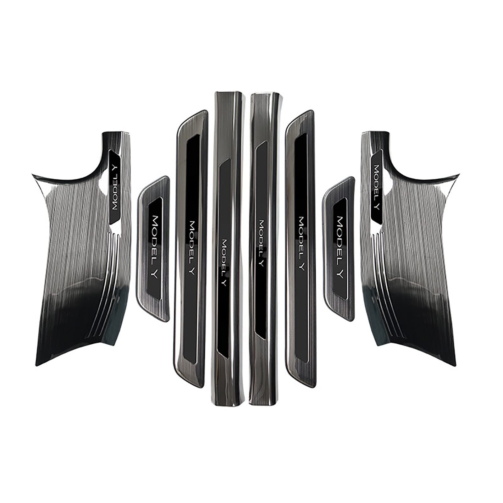 Amazon.co.jp: テスラモデル3/Y（2021-2022）のドアシルプレート、特別