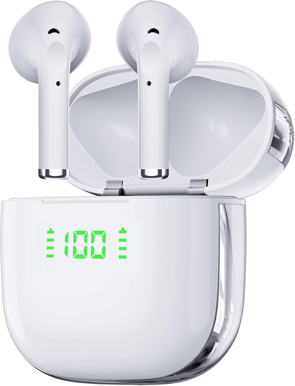 Bluetooth Earbuds Wireless Headphones with Wireless Charging Case