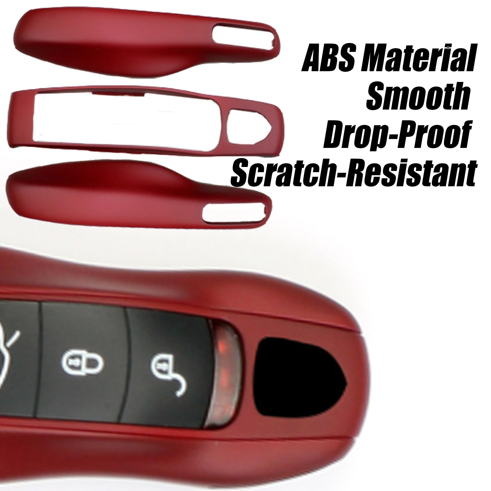 Key Fob Cover Case Shell For Porsche Cayenne Panamera Macan 911 - Foto 10