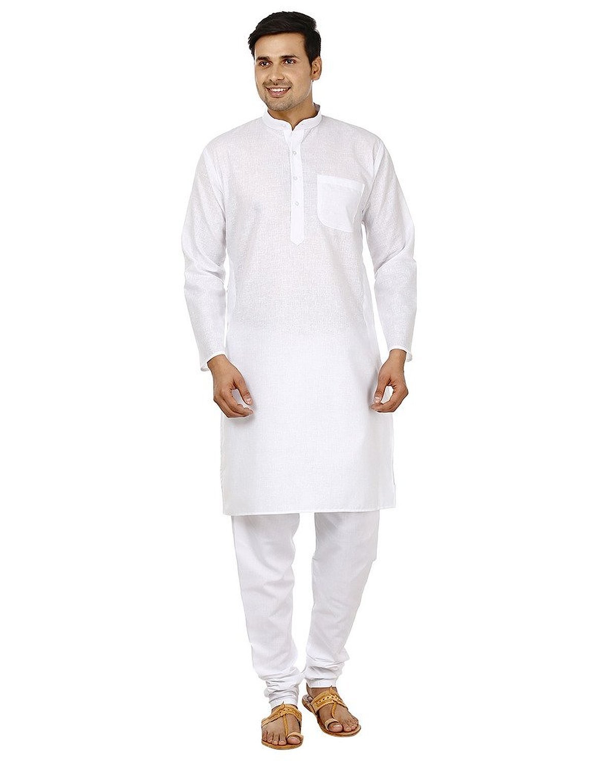 royal kurta Men's Cotton Kurta Pyjama Set-picture-18