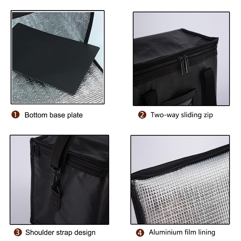 Sac isotherme pliable, sac isotherme réutilisable, sac de pique-nique en plein air isolé froid et chaud, sac à déjeuner isotherme 31 L, sacs isothermes pour le déjeuner, pique-nique, école, travail,
