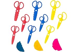 Playdough Scissors for Preschool - Set of 12