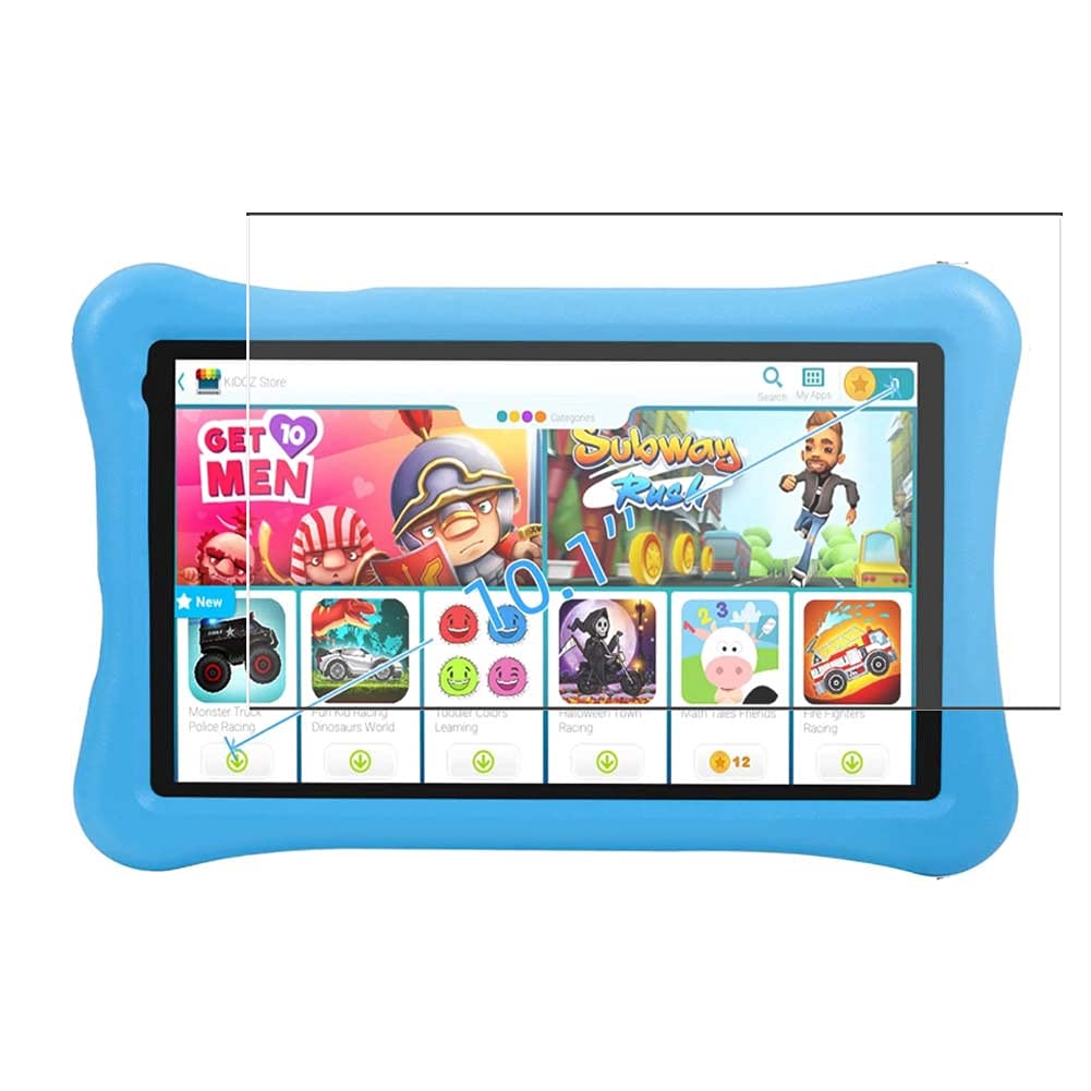 Vaxson 3-Pack Screen Protector, compatible with AWOW Funtab 1001 kids 10.1" Tablet, TPU Guard Film Protectors [NOT Tempered Glass Case Cover ]