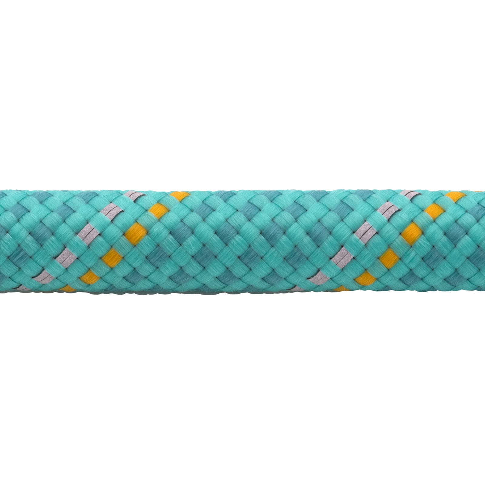 RUFFWEAR Knot-a-Collar, reflektierendes und verstellbares Hundehalsband mit Seil, 20"-26", Aurora Teal