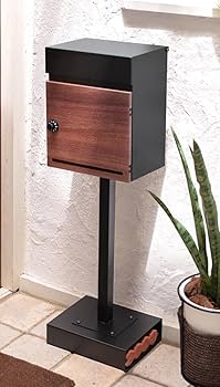 【新品】ポスト 置き型 スタンド モダン 郵便受け 郵便ポスト ダイヤル鍵付き 楽天市場】【楽天1位】ポスト 置き型 郵便ポスト スタンドポスト