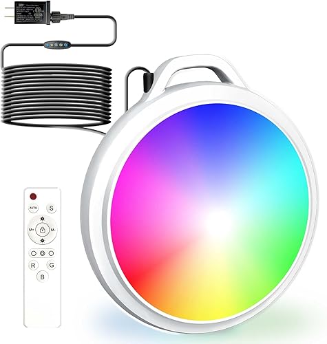 Luces LED de piscina para piscinas sobre el suelo, luces sumergibles subacuáticas magnéticas RGB de 10 W, luz de piscina interior de 5 V con control