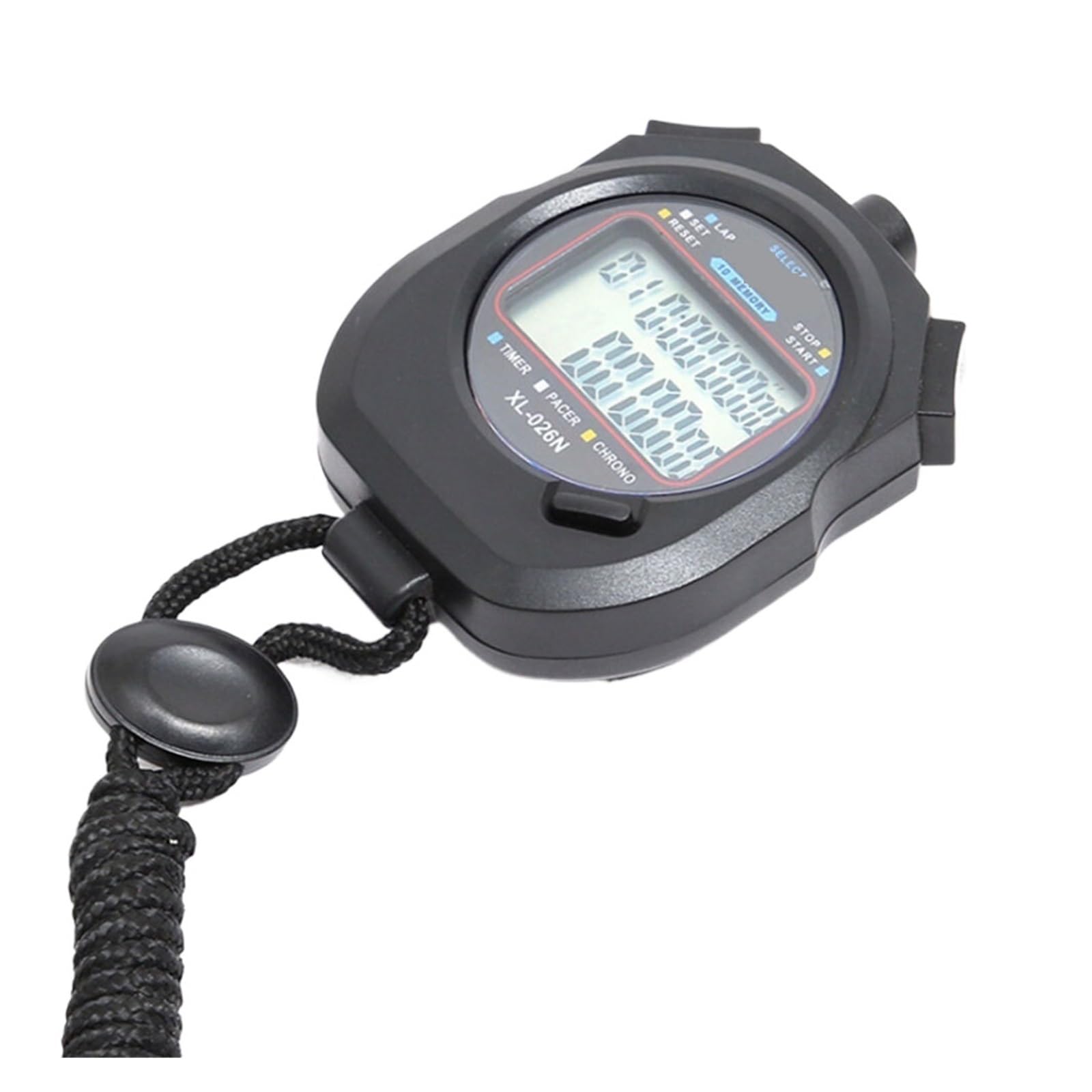stopwatch, Waterproof Electronic Digital Handheld Counter Stopwatch Timer