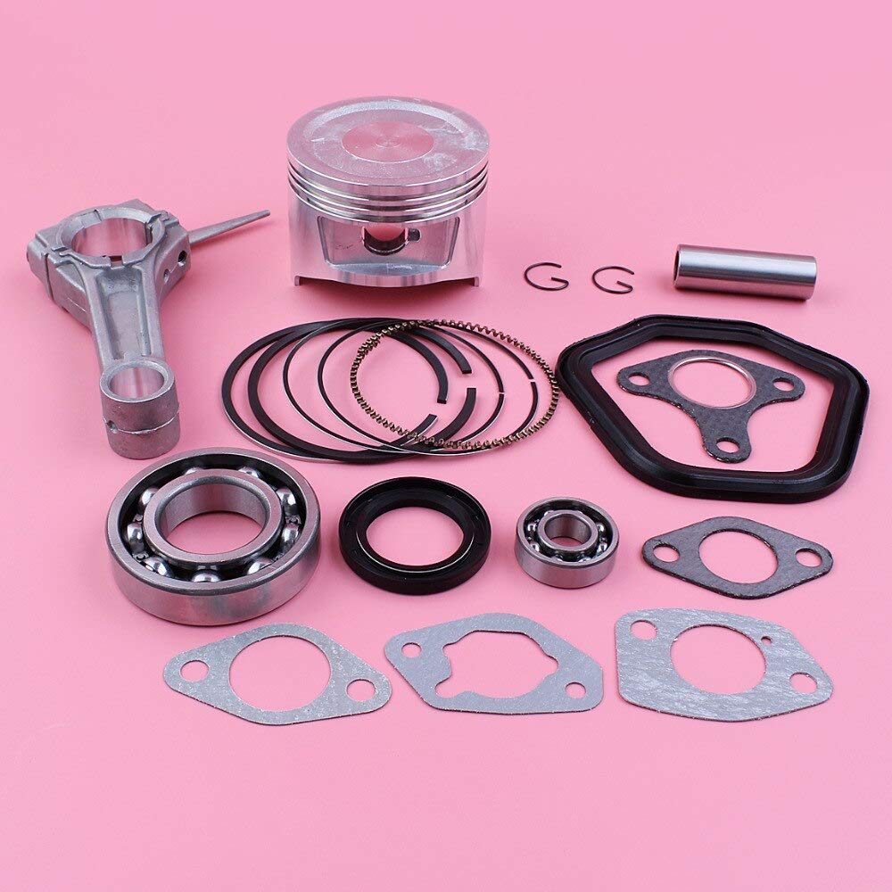 Juego de juntas de sello de aceite de cojinete de cigüeñal de anillo de pistón de 88mm para Honda GX390 13HP GX 390, pieza de motor de cortacésped generador