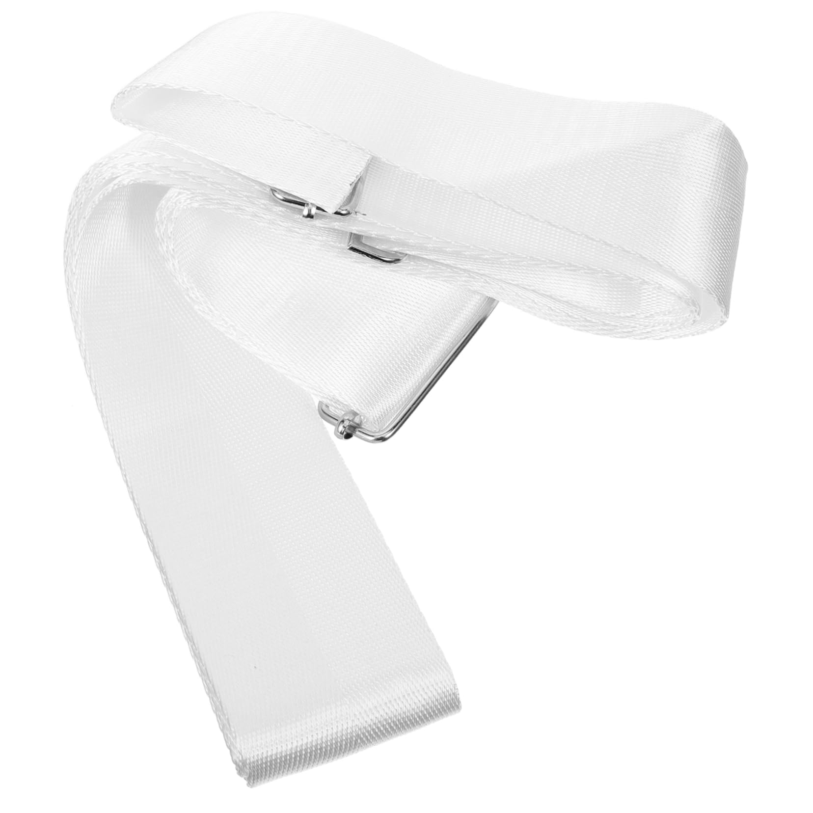 Toyvian Centrale della Rete da Tennis Cinghie Corda Portatile conveniente Maniglia Corde per reti da Tennis di Cinghia da Tennis Nylon Bianca