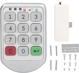 Bloqueio de senha inteligente, 2 modos de senha Bloqueio de código eletrônico com chave Recuperação automática para armários de saunas para mesas