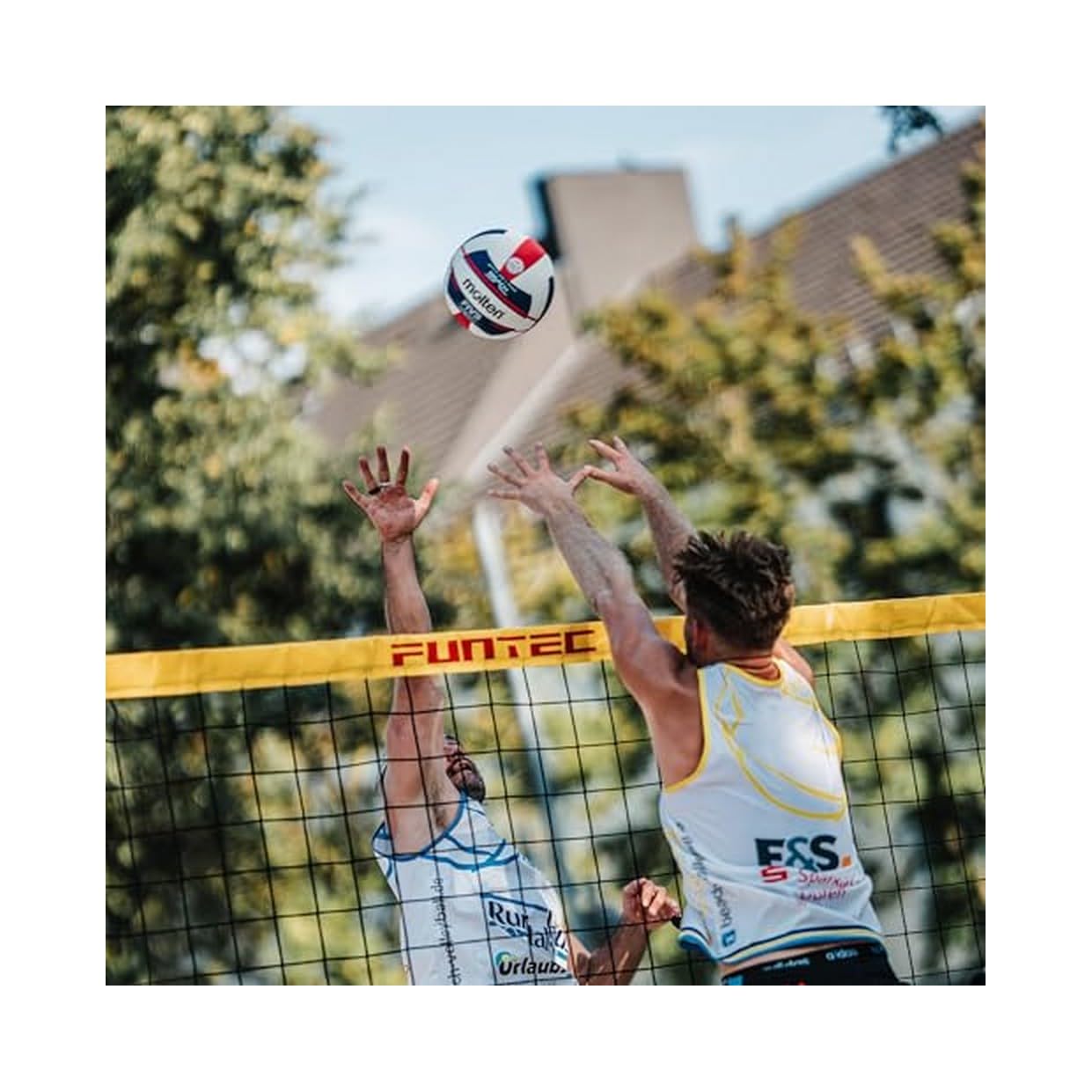 Molten MS500 Beachvolleybäll, Multicolor/Camo, 5