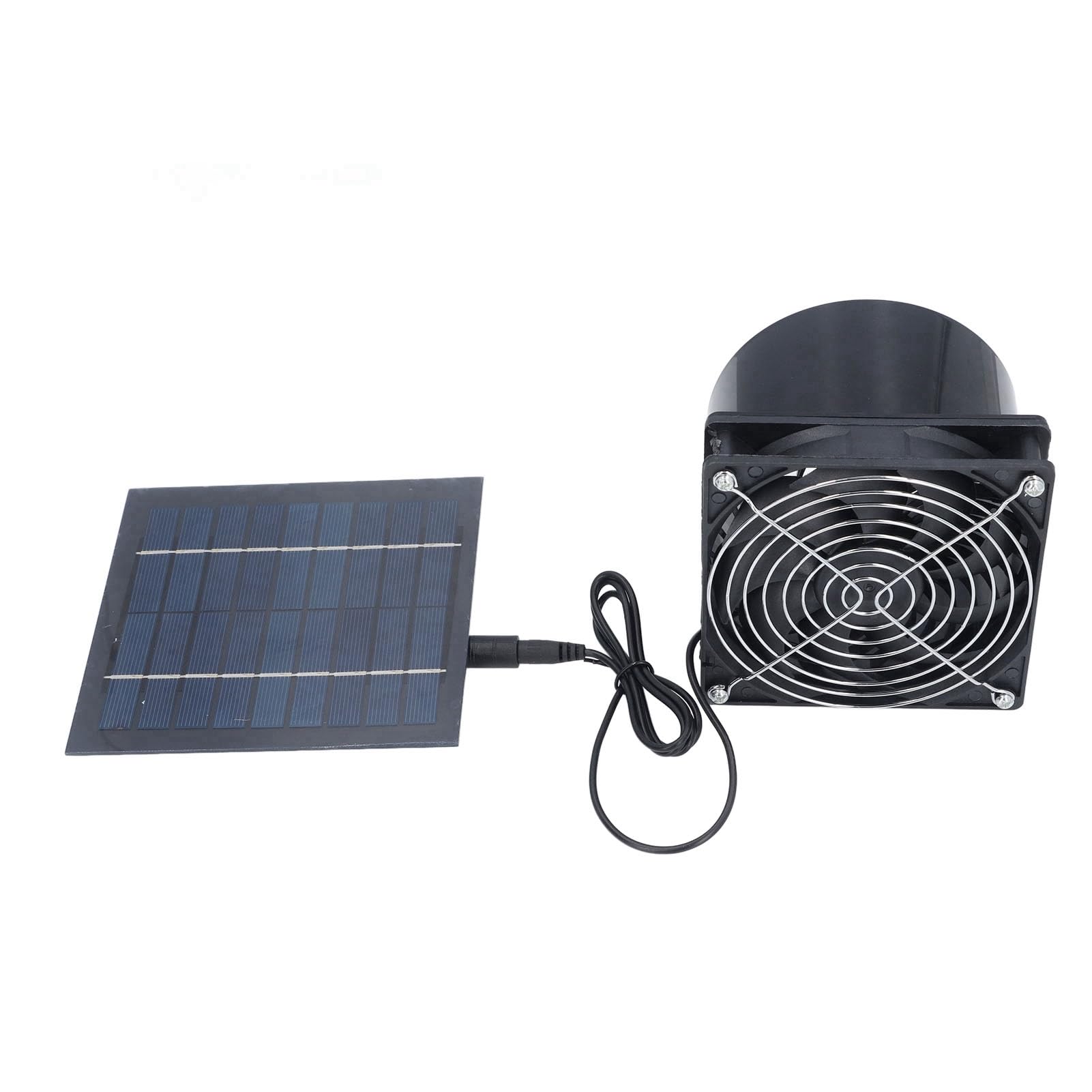 Solar Angetriebener Ableitungslüfter für Dachboden, Hundehaus, Schuppen, Hühnerkoop 5W Energieeffizient mit Sonnenenergie Als Energiequelle