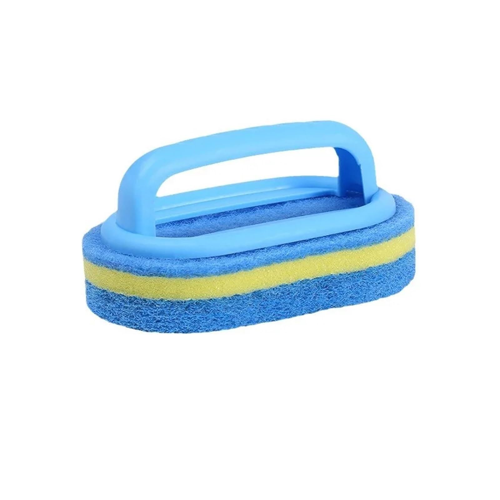 WZPTLKIBAD Sponge Cleaning Brush with Handle for Bathtub Tile Sink