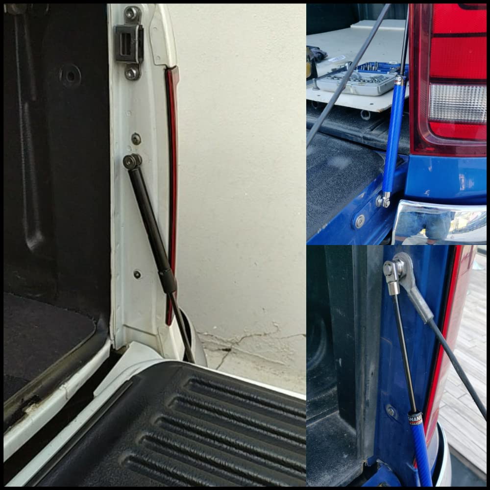 JINGLINGKJ Kofferraumstreben für Amarok 2011-2019 Heckklappe Heckklappe Gasdämpfer Lift unterstützt ZWEI JAHRE GARANTIE