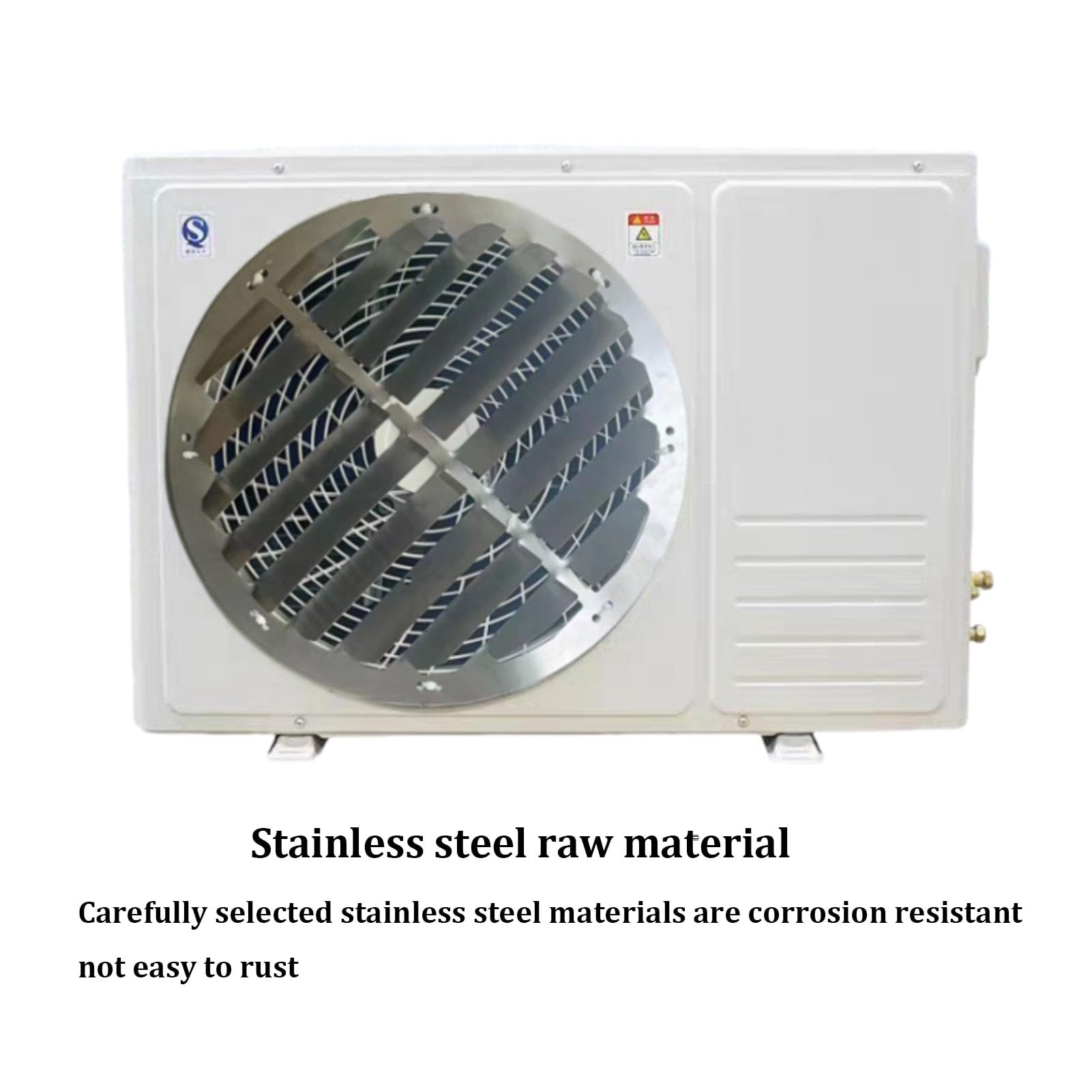 Copertura universale per condensatore CA in metallo per unità HVAC da esterno, protezione resistente alle intemperie, design anti-perdite dirette, accessorio essenziale per sistemi di climatizzazione