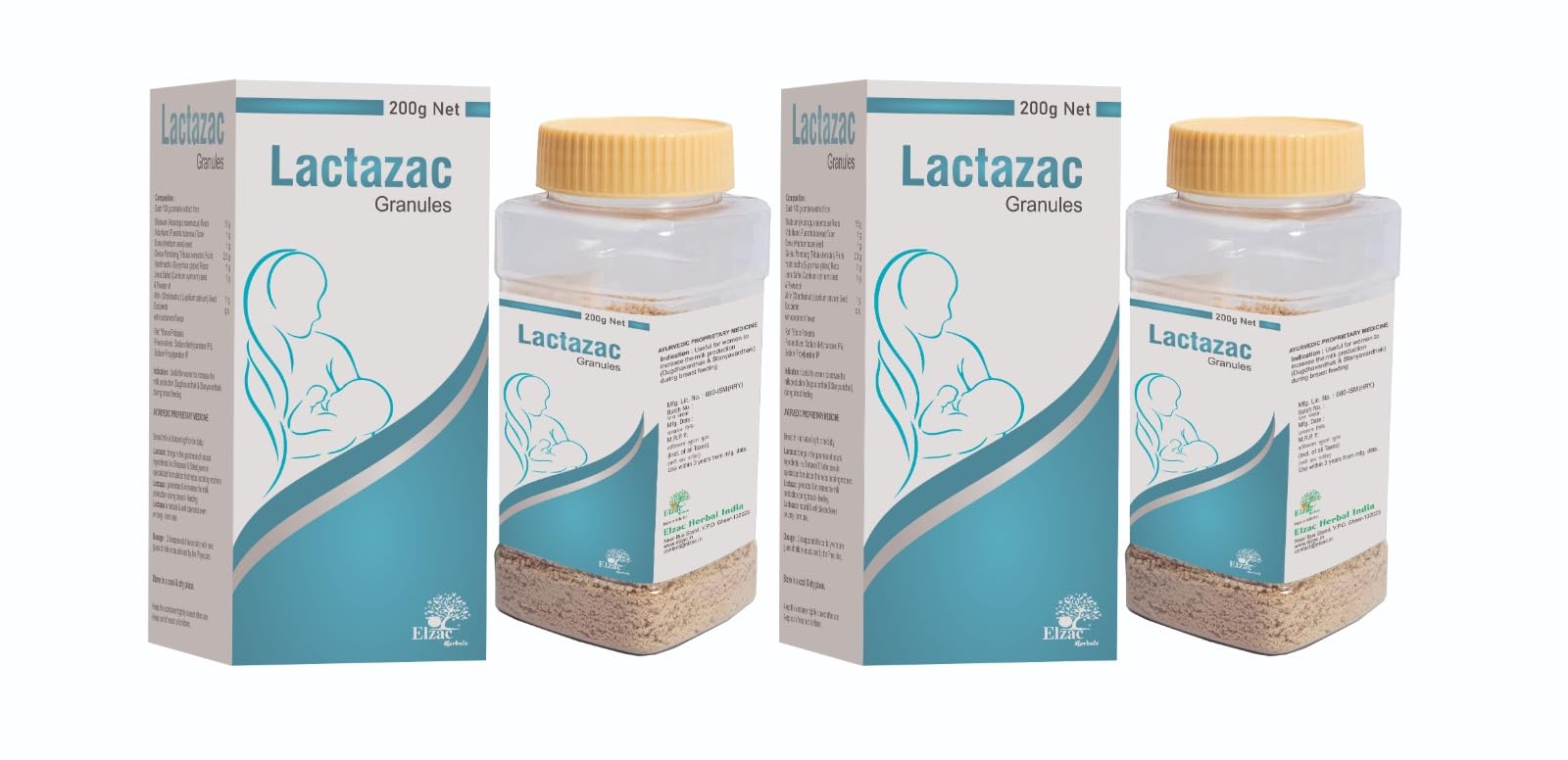 Elzac Herbals Granules - Shatavari Powder - Breast Feeding Supplement – Increase Milk supply - Lactation Supplement for Women - Mothers - Flavor – 200 g (Elaichi, 200 g (Pack of 2)) (B0CVN9W9QD) Amazon Price History, Amazon Price Tracker