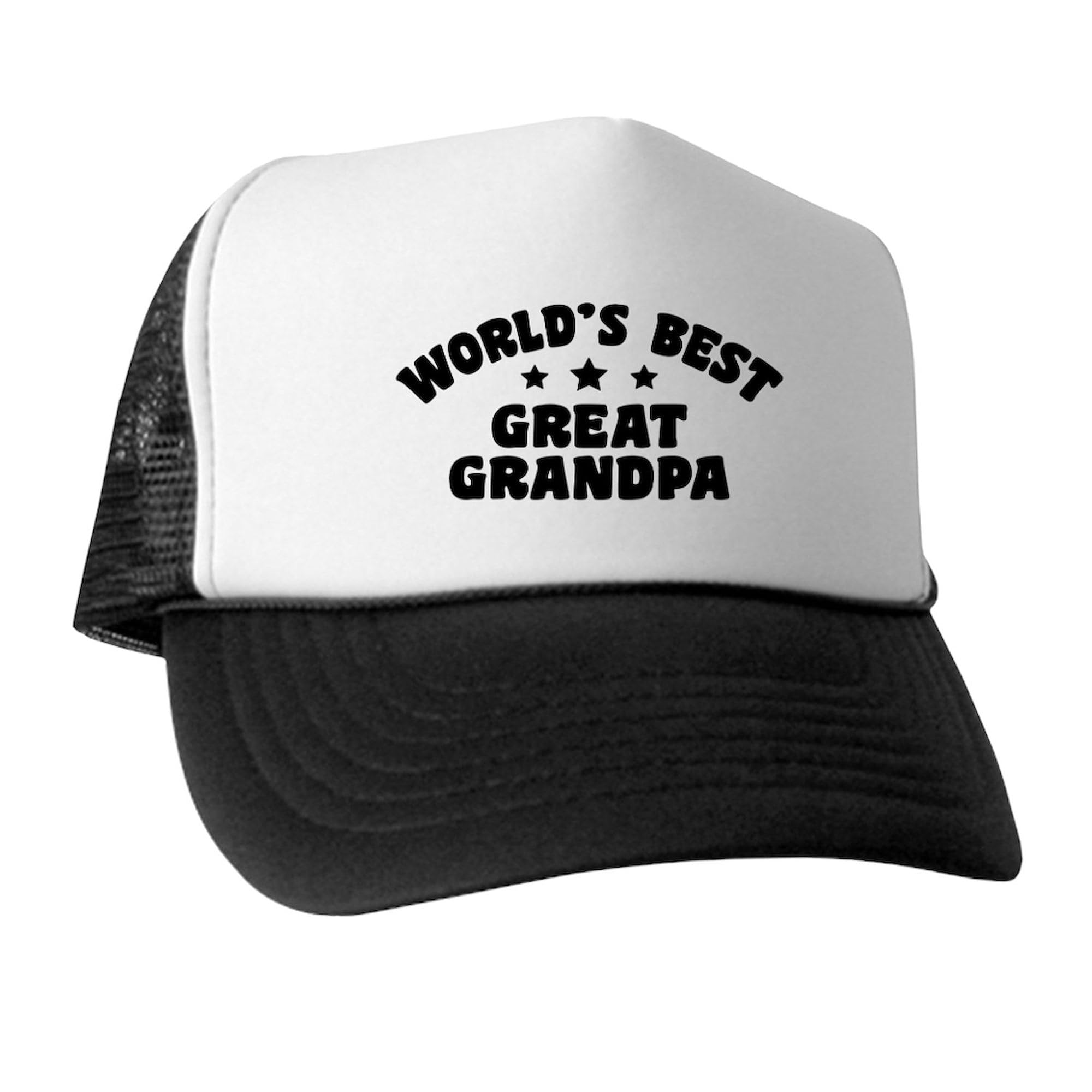 CafePress World's Best Great Grandpa Snapback Trucker Hat