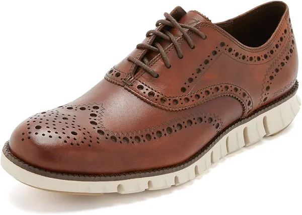 Cole Haan Men's Zerogrand Wing Oxford, British Tan, 11 M US