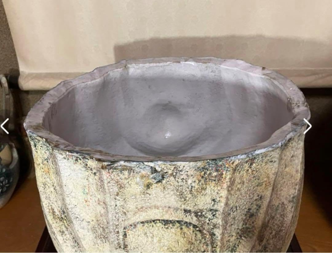 薩摩焼の大きなつぼ　陶器　陶芸家作品　忠雲窯 薩摩焼の大きなつぼ 陶器 陶芸家作品 忠雲窯