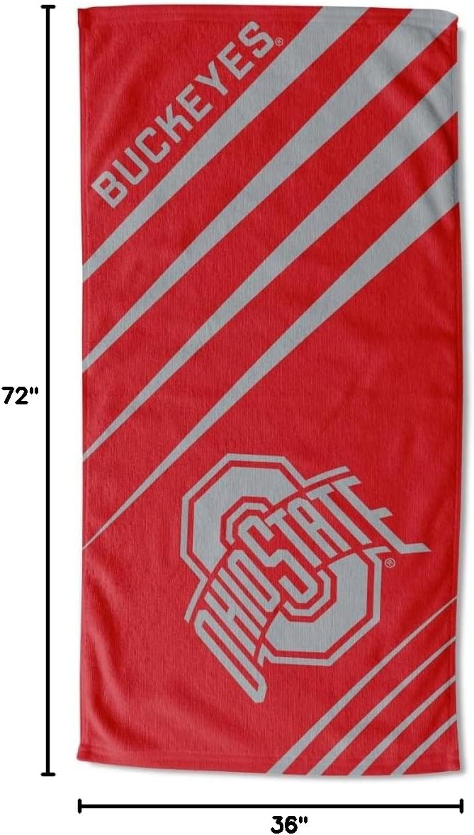 Northwest NCAA Unisex-Adult Jacquard Beach Towel