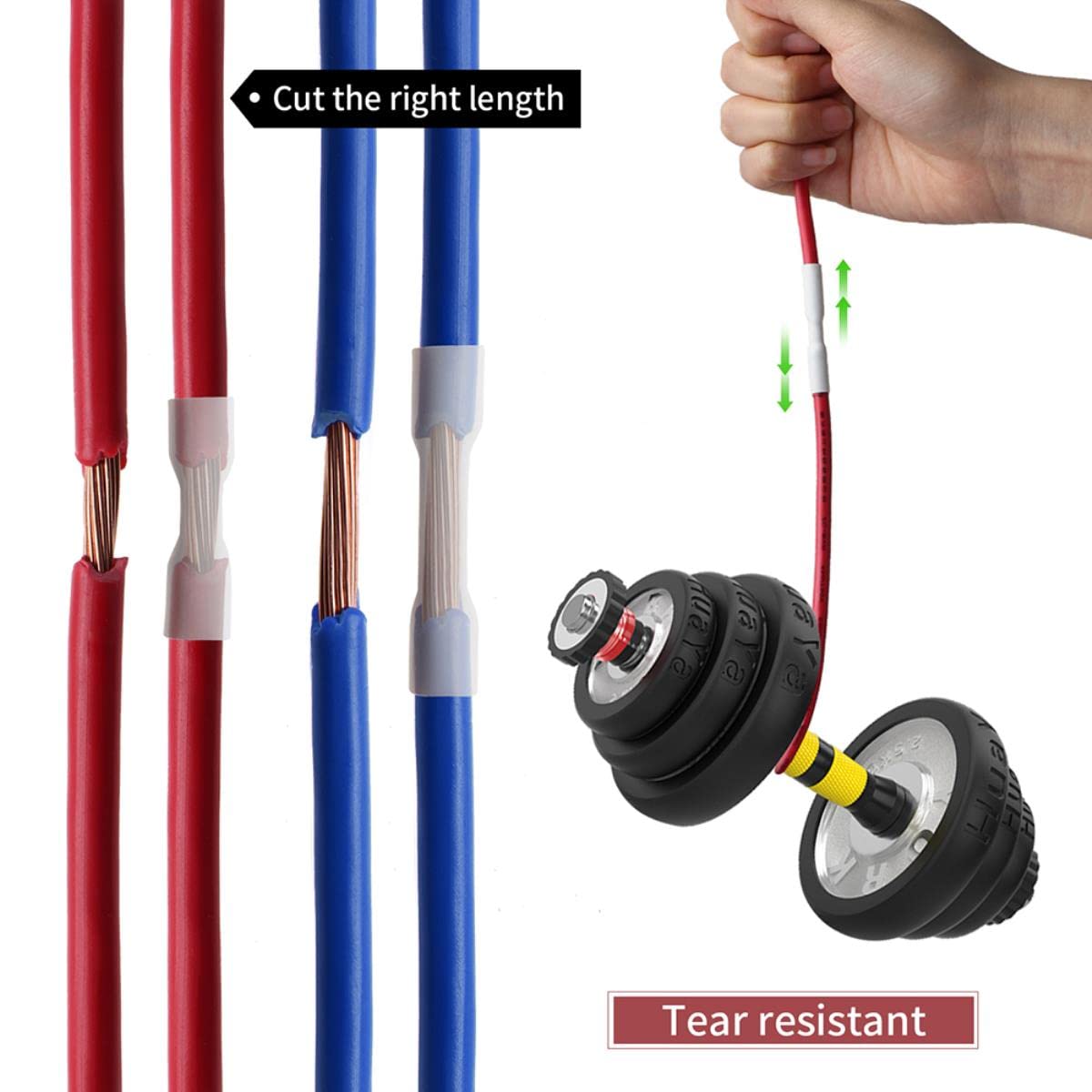 Tubo Retráctil Adhesivo Con Relación 3:1 - Para Forrar Mangas, Aislar Cables, Impermeable Y Resistente Al Calor