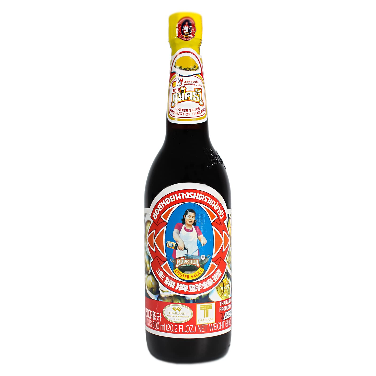3er Pack (3x600ml) Maekrua Oystersauce Dau Hao (Papa Vo®)