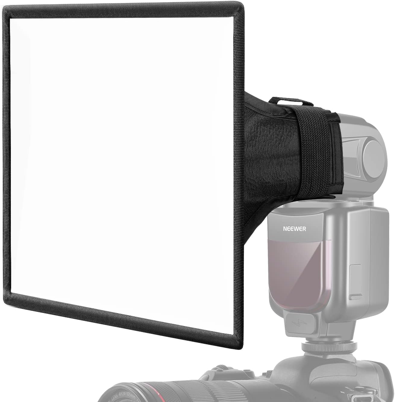 NEEWER 9'' x 7'' Translucent Flash Diffuser Light Softbox