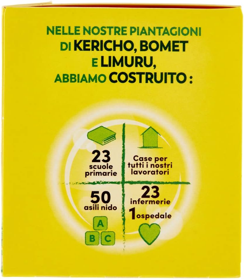Lipton, Tè Nero Classico, Con Ingredienti 100% Naturali, Gusto Intenso ed equilibrato, Ideale per Tutte le Occasioni, Yellow Label, Confezione di Carta, Filtri Compostabili, 25 Filtri - Immagine 4