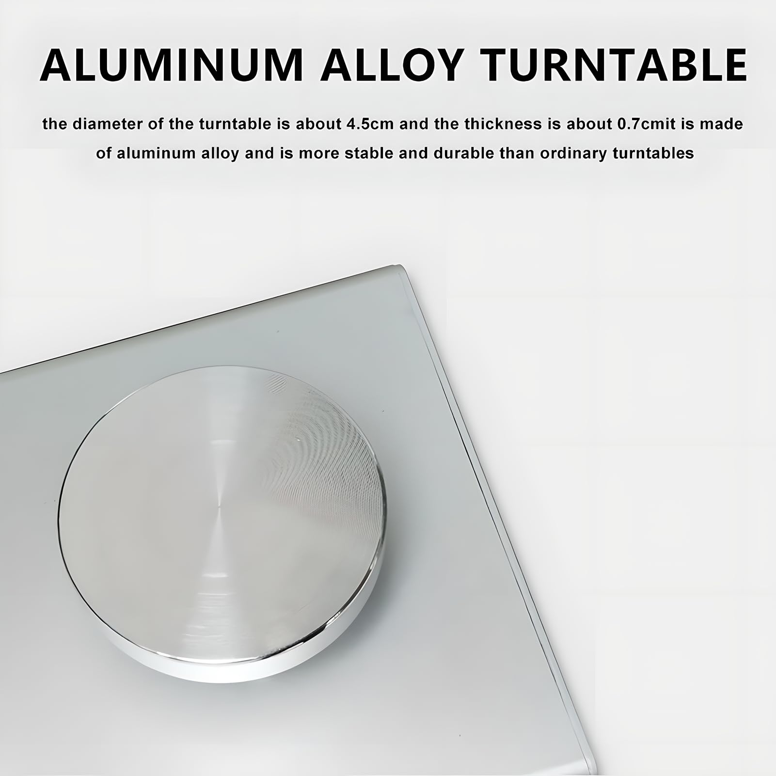 Mini koło garncarskie dla dzieci i dorosłych – przenośny zestaw do lepienia z gliny z zasilaniem USB, regulowana prędkość 2300RPM, obrotowe, aluminiowa obudowa