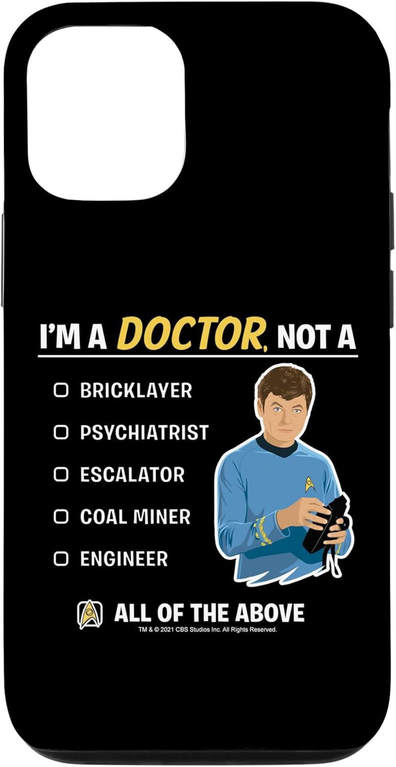 iPhone 13 Star Trek Dr. McCoy I'm A Doctor Case