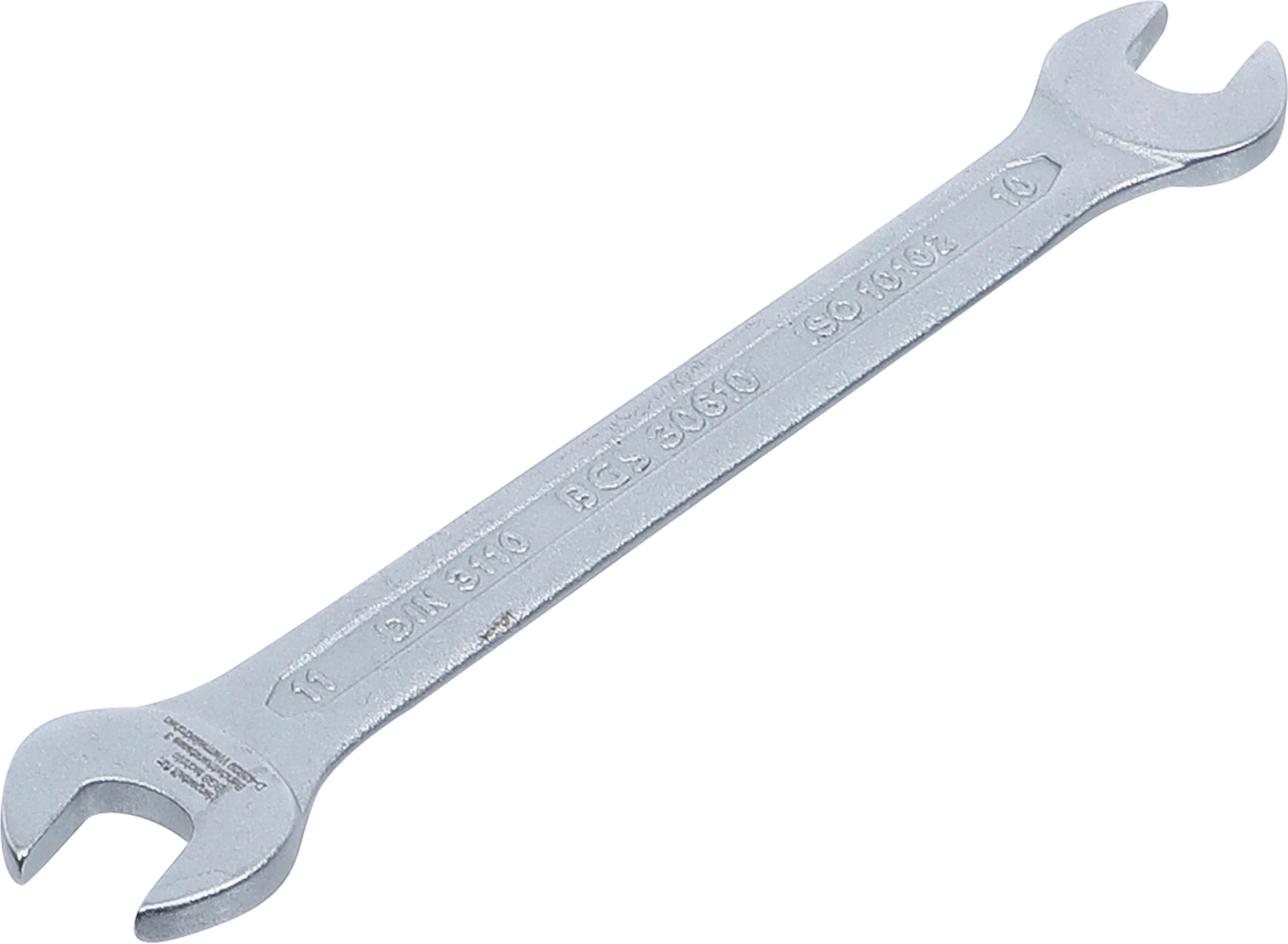 BGS 30610 | Doppel-Maulschlüssel | SW 10 x 11 mm