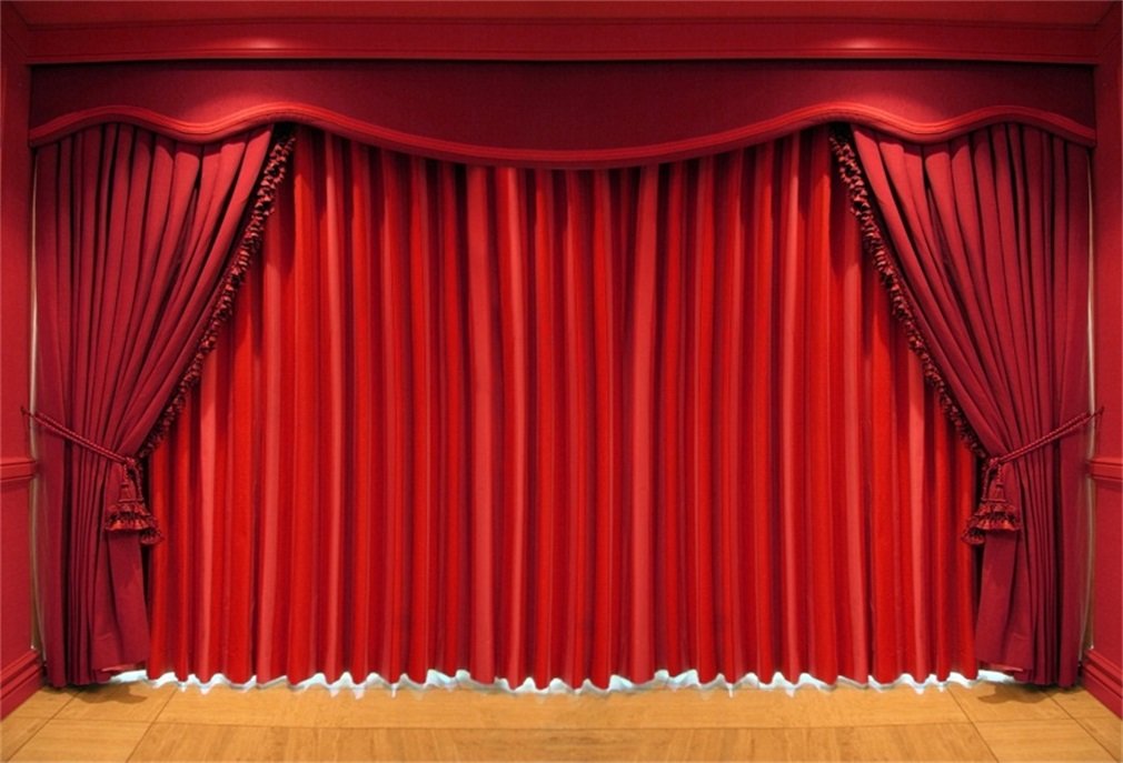 Fotohintergrund Hollywood Roter Teppich - 2,2x1,5m Vinyl Hintergrund