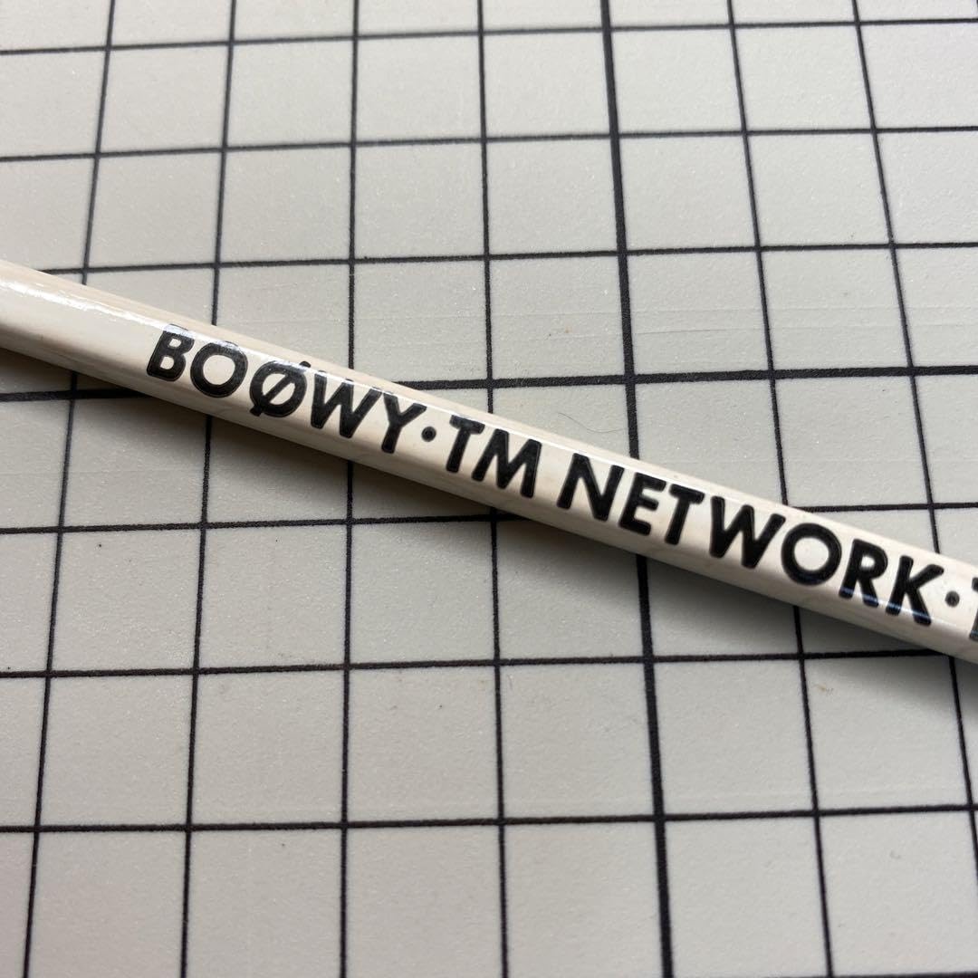 筆記具 BOOWY TM NETWORK TUBE REBECCA HOUND DOG BOOWY TM NETWORK