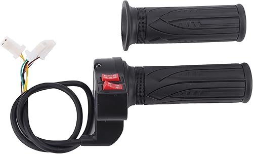 3 empuñaduras de control de velocidad del acelerador para bicicletas eléctricas con engranaje de avance y marcha atrás