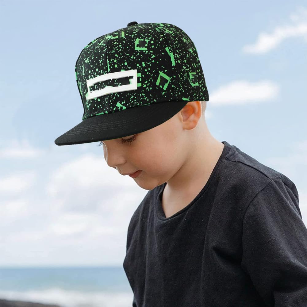 Gorra de Béisbol para Niños 2PCS Conjunto con Gafas de Sol Bordada Transpirable Ajustable