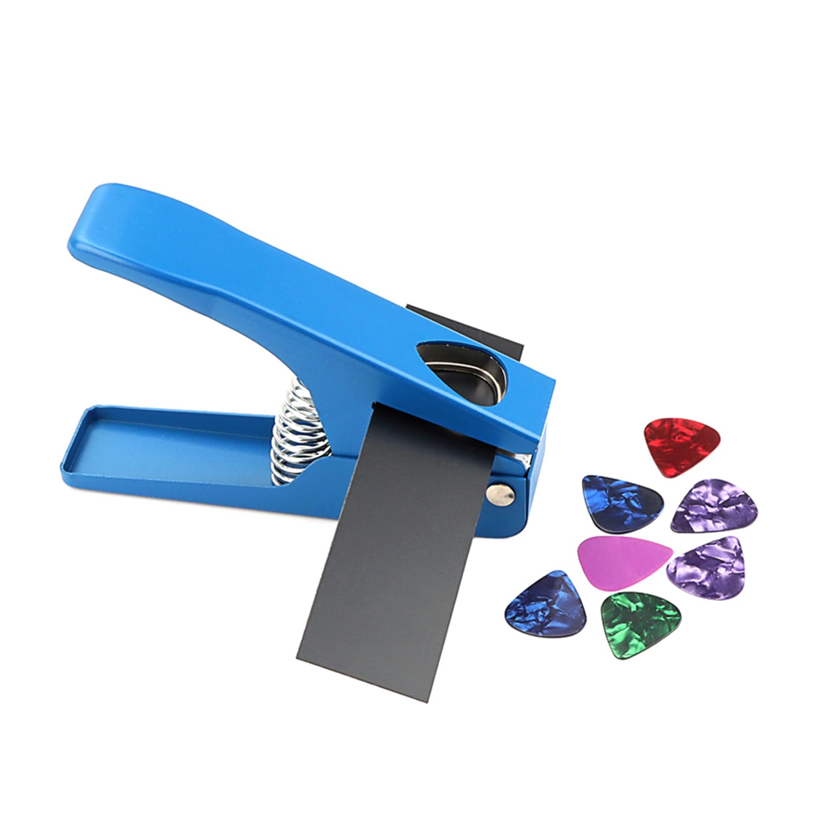 Cortador de púas de guitarra, púa de guitarra, perforador, máquina cortadora de tarjetas con tiras de púas de guitarra