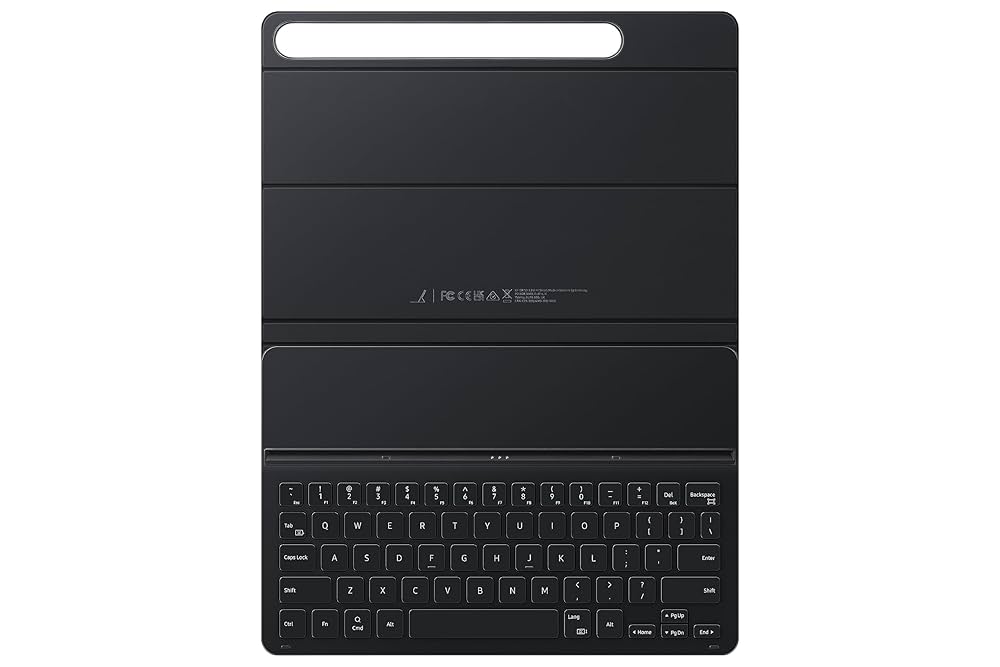 Androidタブレットアクセサリー GalaxyTabS9+/S9+5G BookCoverKeyboardSlim Amazon.com: SAMSUNG Galaxy Tab S9 FE+ Book Cover Keyboard